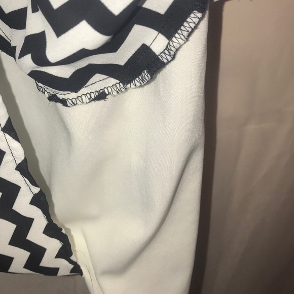 Forever 21 Sleeveless Black and White Dress Size Medium - Picture 7 of 8